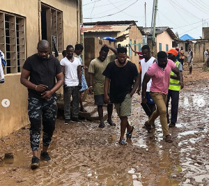 No More Floods Under My Watch- John Dumelo Issues First Promise To West Legon Residents