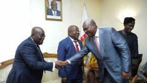 John Mahama and Akuffo Addo