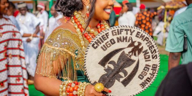 Empress Gifty Installed Chief By Igbo Community