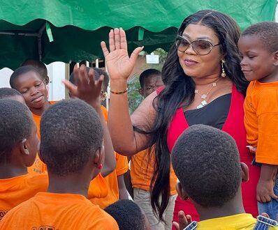 Empress Gifty Put Smiles On The Faces Of Orphans At Motherly Love Orphanage 