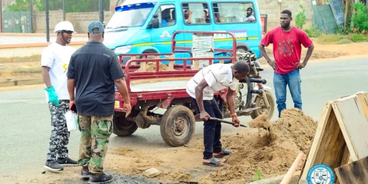GAP Leads Sanitation Drive in Krowor Constituency, Backs Youth Jobs in Clean-Up Sector