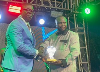 Minister Jack Alolome Honoured With A Diamond At The 5th Diamond Excellence Awards in Kadé