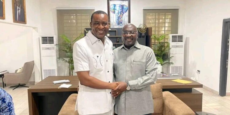 Bawumia Visits Wontumi at Nsawam Prison, Backs Appeal Against Conviction
