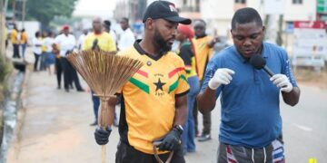 National Youth Authority Joins National Clean-Up Exercise; CEO Osman Ayariga Rallies Staff for Day Two